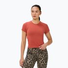 Дамска тениска за йога Sweaty Betty Athlete Crop Seamless Workout terrazzo red