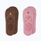 Дамски чорапи Sweaty Betty Ballet Gripper 2 pary decopink chestnutbrown