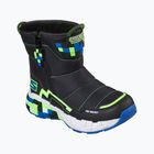 Детски ботуши за трекинг SKECHERS Mega-Craft Cuboforce черни/сини/лимонени