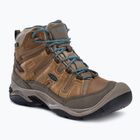Дамски обувки за трекинг KEEN Circadia Mid WP toasted coconut/north atlantic