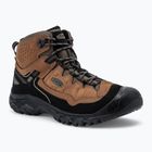 Мъжки обувки за трекинг KEEN Targhee IV Mid Wp wide bison / brindle