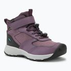 Детски туристически обувки KEEN Skua Mid WP black plum/plum perfect