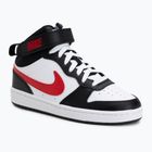 Детски обувки Nike Court Borough Mid 2 white/white/black/university red
