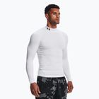 Мъжка блуза с дълъг ръкав за тренировка Under Armour Comp Mock UA Armour white/black