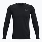 Мъжка блуза с дълъг ръкав за  тренировка Under Armour CG Armour Fitted Crew black/white