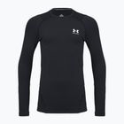Мъжка блуза с дълъг ръкав за  тренировка Under Armour CG Armour Fitted Crew black/white