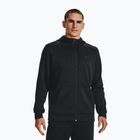 Мъжки суитшърт Under Armour Fleece FZ Hoodie black/black