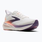 Дамски обувки за бягане Brooks Glycerin 23 white/mulled grape/clear