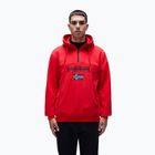 Мъжки суитчър Napapijri Burgee Half Zip Hooded 2.0 red goji