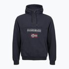 Мъжки суитшърт Napapijri Burgee Half Zip Hooded 2.0 blu marine