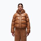 Дамско подлатено яке Napapijri A-Glane brown tobacco