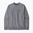 Суитшърт Patagonia Fitz Roy Icon Uprisal Crew gravel heather