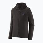 Мъжки суитшърт за трекинг Patagonia R1 Thermal Full Zip Hoody black