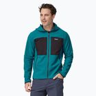 Patagonia R2 TechFace Hoody софтшел яке belay blue за мъже