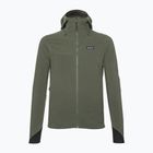 Мъжко софтшел яке Patagonia R1 TechFace Hoody basin green