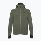 Мъжко софтшел яке Patagonia R1 TechFace Hoody basin green