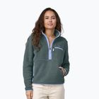 Дамски суитчър от полар Patagonia Retro Pile Marsupial nouveau green