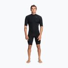 Мъжки неопреннов костюм за плуване Quiksilver Everyday Sessions 2/2 mm Back Zip Springsuit black