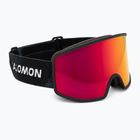 Скиорски очила Salomon Sentry Pro OTG Sigma black/poppy red