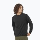 Мъжка туристическа блуза Salomon Motomesh Crewneck дийп блек