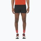 Мъжки къси панталони за бягане Salomon S/Lab Speed Spl 3" тъмно черно / огнено червено