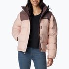 Дамско яке Columbia Bulo Point II Down dusty pink/basalt crinkle