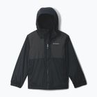 Детско непромокаемо яке Columbia Rainy Trails II Fleece mountain black/black slub