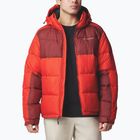 Мъжко пухено яке Columbia Pike Lake II Hooded sail red/ spice