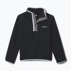 Детски поларен суитшърт Columbia Halvetia II Half Snap Fleece black/city grey