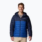 Мъжко пухено яке Columbia Powder Lite II Hooded mountain blue/ collegiate navy