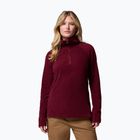 Дамски суитшърт от полар Columbia Glacial IV 1/2 Zip rich wine
