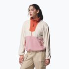 Дамски суитшърт Columbia Sequoia Grove 1/2 Zip Fleece chalk/eraser pink/tuscan