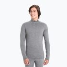 Мъжки термоактивен суитшърт Icebreaker Merino 200 Oasis Half Zip gritstone heather