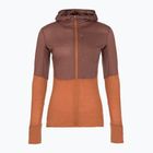 Дамски суитшърт за трекинг Icebreaker Merino 200 Realfleece Descender Zip Hoodie dusty clay