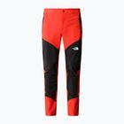 Мъжки панталони за трекинг The North Face Felik Slim Tapered red/black NF0A825WWU51
