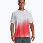 Мъжка тренировъчна тениска Under Armour Tech Fade червено и бяло 1377053