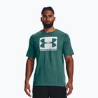 Мъжка тениска Under Armour Boxed Sportstyle coastal teal/white