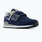 Детски обувки New Balance 574's V1 navy