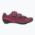Дамски обувки за шосейно колоездене Giro Stylus ano dark cherry