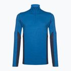 Мъжка термоактивна блуза Smartwool Merino Sport 1/4 Zip laguna blue/deep navy