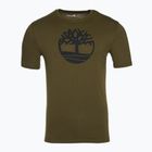 Мъжка тениска Timberland Tree Logo dark olive