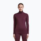 Дамски термоактивен суитшърт Icebreaker 200 Oasis LS Half Zip dark berry