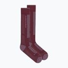 Дамски скоирски чорапи  Icebreaker Merino Ski+ Ultralight OTC berry/grey plum/zinc blue