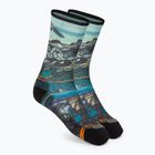 Дамски чорапи за трекинг Smartwool Hike Light Cushion Icy Range Print Crew цветни 01988