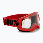 Мъжки очила за колоездене 100% Strata 2 red/clear 50027-00004