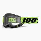 Велосипедна маска 100% Accuri 2 OTG neon yellow/clear