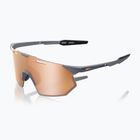 100% слънчеви очила Hypercraft SQ soft tact grey/hiper copper mirror