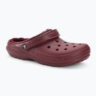 Crocs Classic Lined Clog джапанки bordeaux