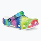 Детски чехли Crocs Classic Spray Dye white/multi