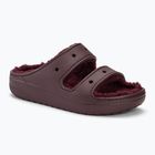 Чехли Crocs Classic Cozzzy dark cherry